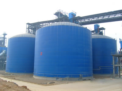 弋阳水泥钢板库改造