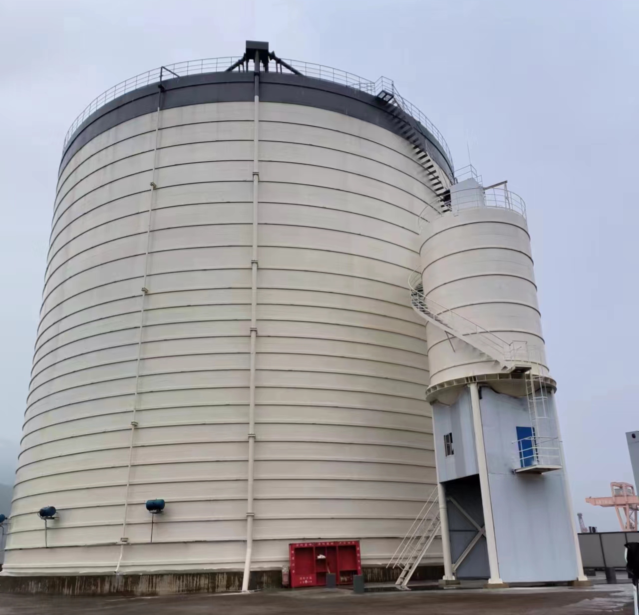 弋阳10万吨水泥钢板库